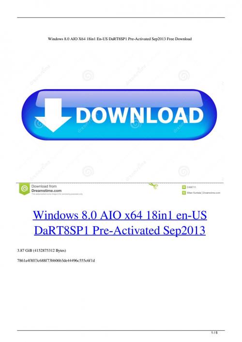 Windows 8.0 Pro X64 En-us Pre-activated Oct2013